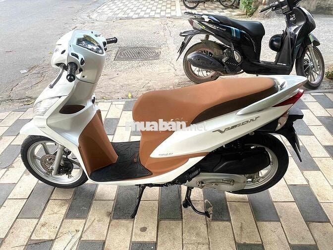 Honda Vision 110cc 2014 Trắng Hà Nội