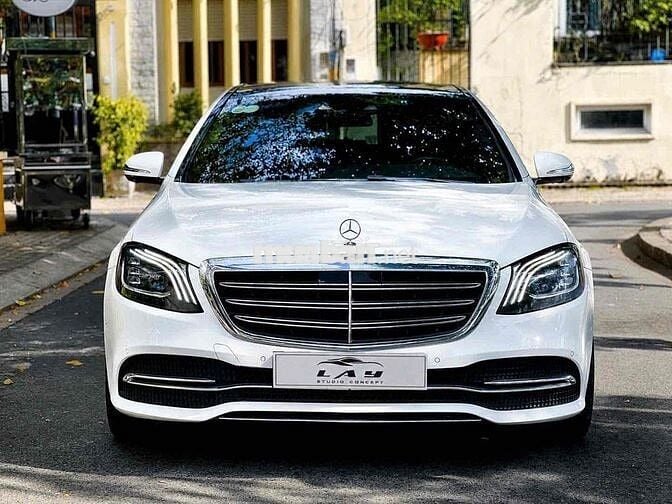 Mercedes S450L Model 2018 Trắng/Đen Full bảo dưỡng