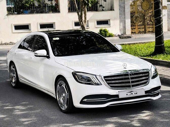 Mercedes S450L Model 2018 Trắng/Đen Full bảo dưỡng