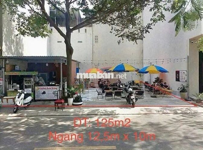 Đất Xây Hotel Mặt Tiền 12,5m Ngang Hồ Quý Lý Xây 5 Tầng