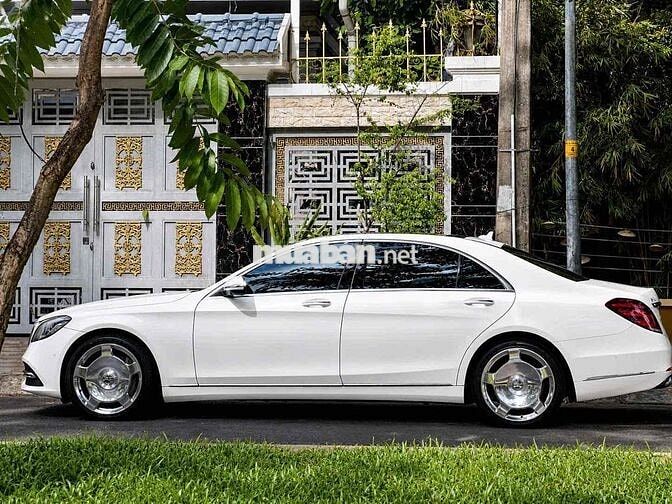 Mercedes S450L Model 2018 Trắng/Đen Full bảo dưỡng