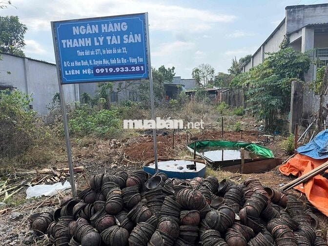 Đất nền tại Xã Hòa Bình, Xuyên Mộc, Bà Rịa Vũng Tàu giá 1.508 tỷ