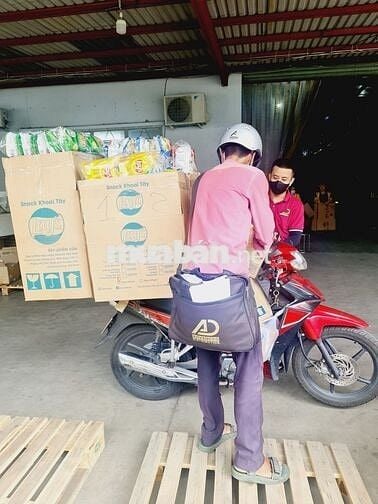 TUYỂN NHÂN VIÊN GIAO HÀNG XE MÁY - CÓ ĐÓNG BHXH