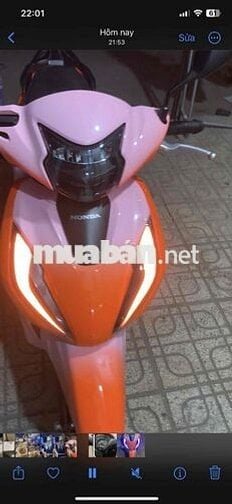 Honda Vision 2026 Hồng cam 700km