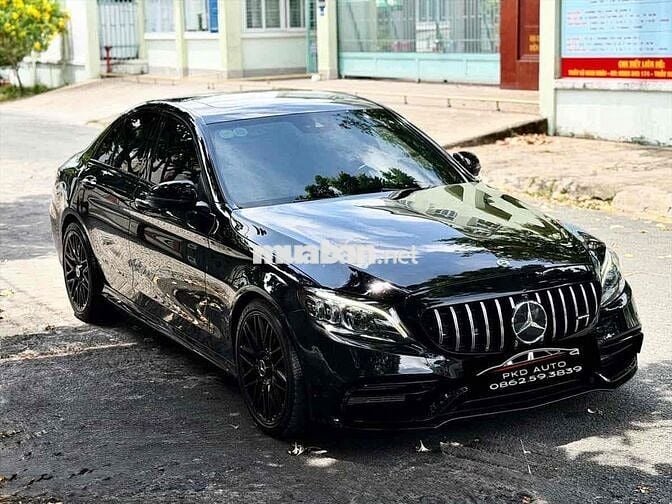 Mercedes-Benz C300 AMG Facelift 2019 Đen 53000 km