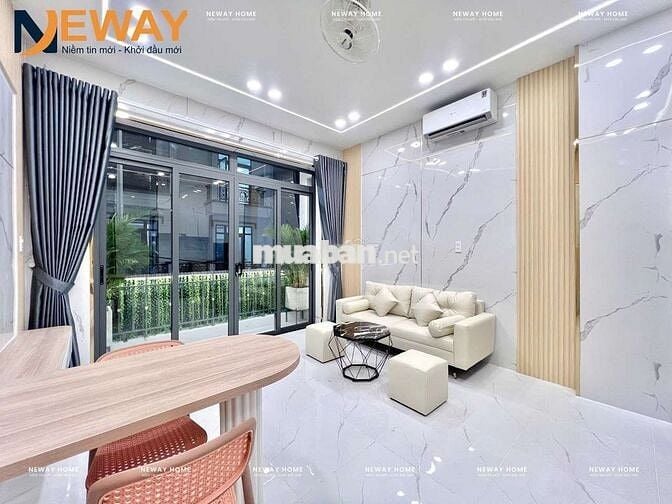 CĂN HỘ MỚI XÂY CÓ PHÒNG KHÁCH BAN CÔNG 1 PHÒNG NGỦ