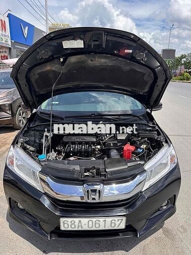 Honda City 1.5 CVT đời 2017 AT  5 chỗ màu Đen