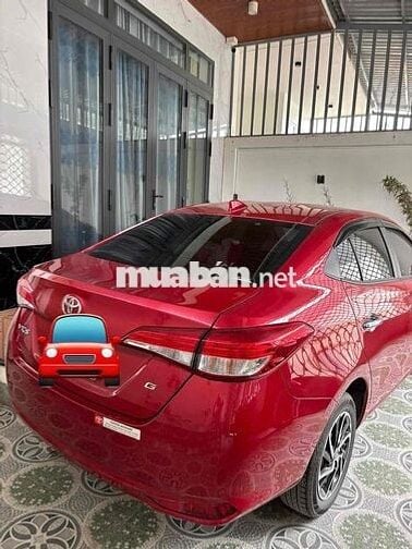 Toyota Vios G màu Đỏ