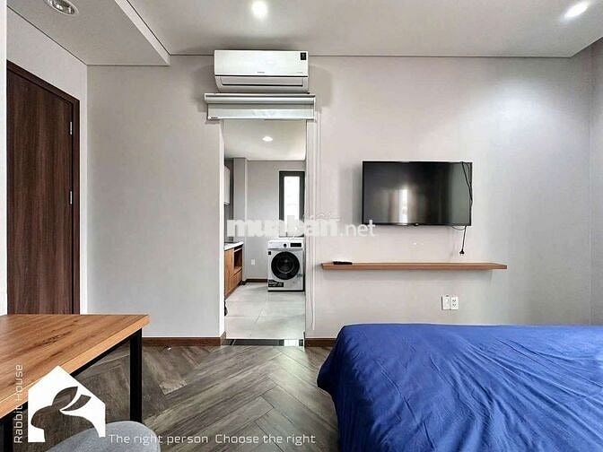 Căn hộ Studio tách bếp ban công full nội thất Thành Thái Quận 10