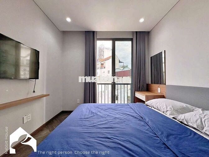 Căn hộ Studio tách bếp ban công full nội thất Thành Thái Quận 10