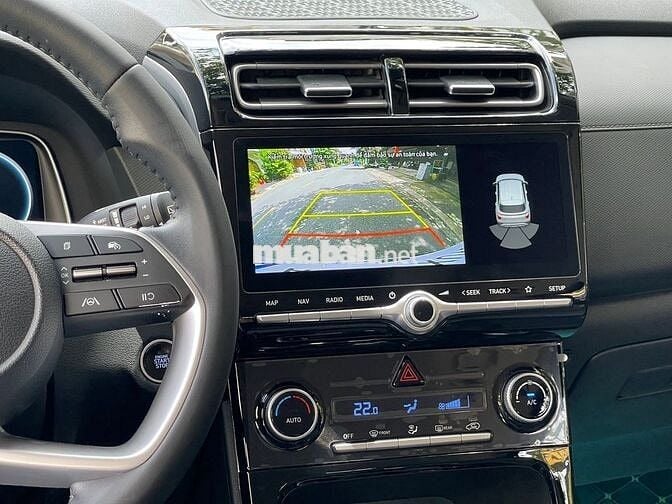 Hyundai Creta 1.5AT Cao Cấp 2022 Đen 18.000 km