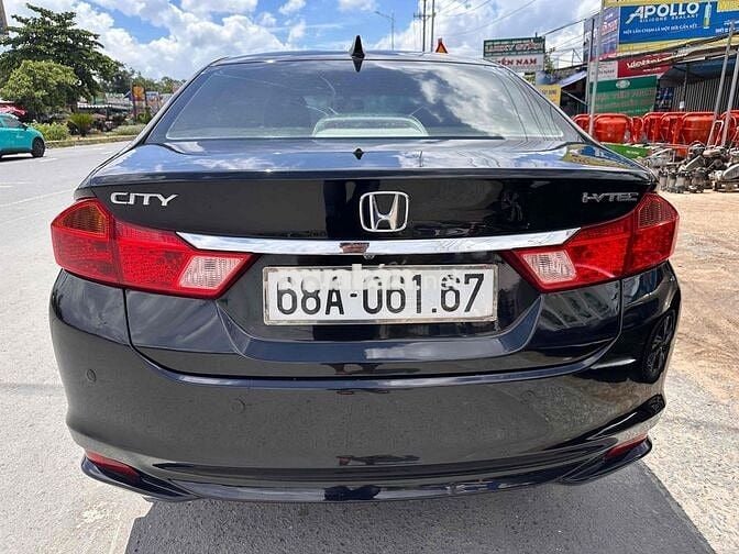 Honda City 1.5 CVT đời 2017 AT  5 chỗ màu Đen