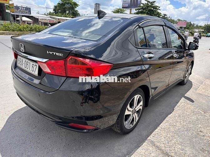 Honda City 1.5 CVT đời 2017 AT  5 chỗ màu Đen