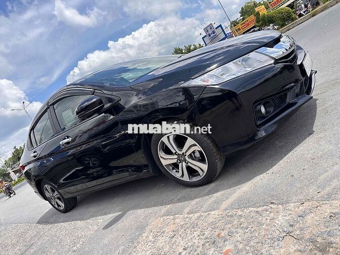 Honda City 1.5 CVT đời 2017 AT  5 chỗ màu Đen