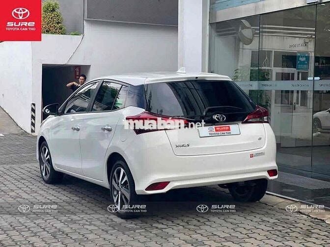 Toyota Yaris G 2019 Trắng Tự động CVT 60.000 km