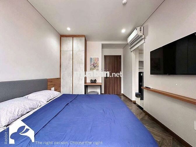 Căn hộ Studio tách bếp ban công full nội thất Thành Thái Quận 10