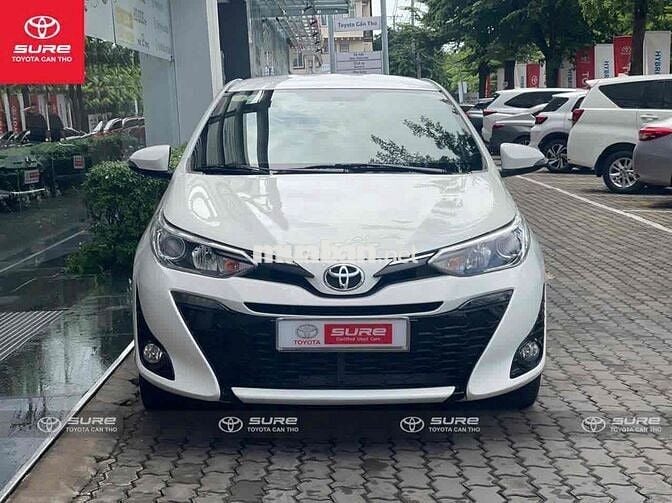 Toyota Yaris G 2019 Trắng Tự động CVT 60.000 km
