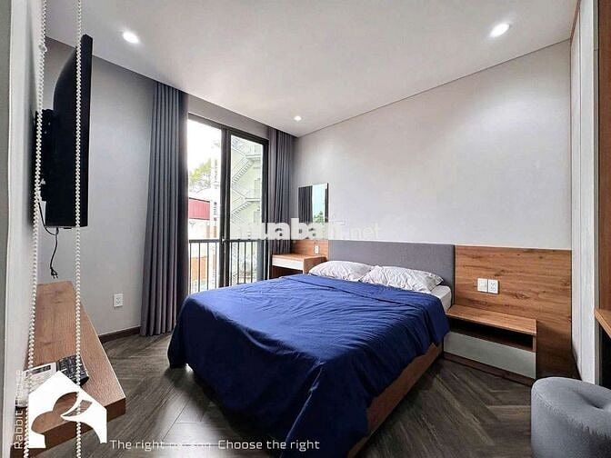 Căn hộ Studio tách bếp ban công full nội thất Thành Thái Quận 10