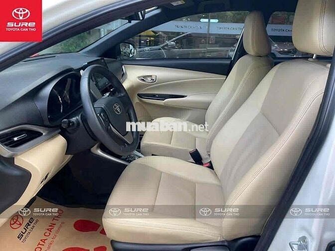 Toyota Yaris G 2019 Trắng Tự động CVT 60.000 km