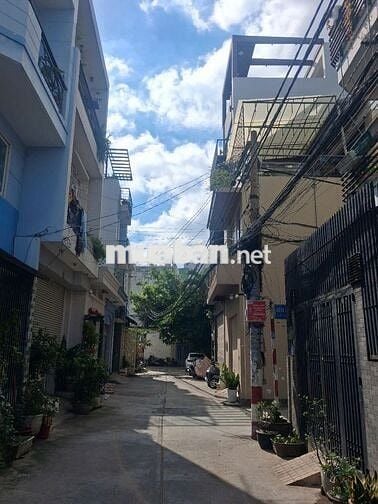 NHÀ HẺM XE HƠI GÒ DẦU, TÂN SƠN NHÌ, TÂN PHÚ 4X14, 1 LẦU, 4PN, 5.39 TỶ 
