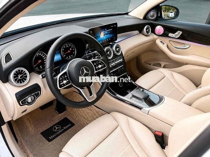 Mercedes GLC200 Facelift Sx 2021 Trắng/Kem 5v9 km