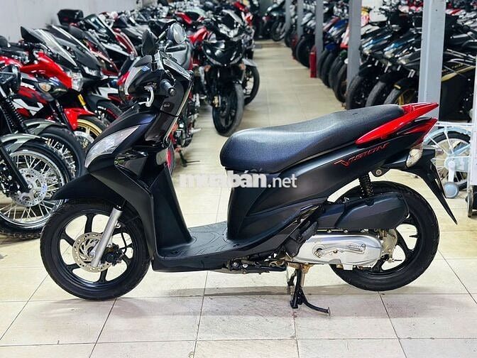 XE MÁY THỊNH PHÁT-HONDA VISION 2014 ĐEN NHÁM ZIN