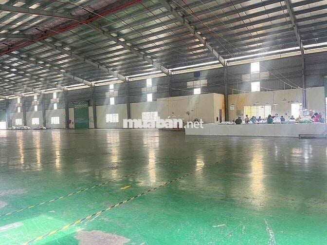 CHO THUÊ NHÀ XƯỞNG KCN TÂN ĐỨC – ĐỨC HÒA, LONG AN Giá thuê 3.2$/m2
