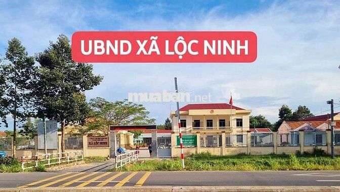 CHỈ 350 CỦ LÔ ĐẤT LỘC NINH 5x25M FULL THỔ CƯ – SỔ SẴN CÔNG CHỨNG NGAY