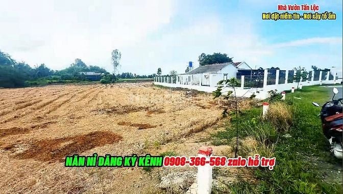 Cần tiền bán miếng đất 1552m2 tại Xã Tân Lân H Cần Đước Long An