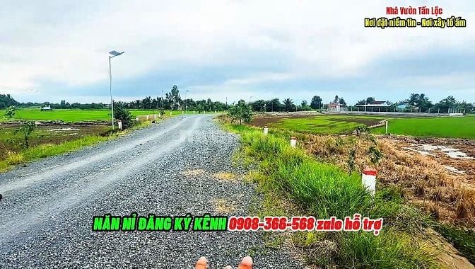 Cần tiền bán miếng đất 1552m2 tại Xã Tân Lân H Cần Đước Long An