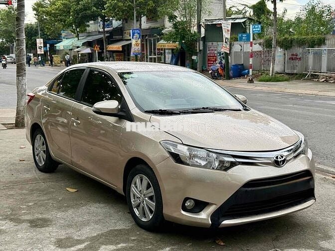 Toyota Vios 2017 Vàng cát máy zin225tr bao ra tên