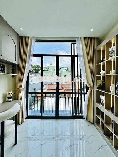 Nhà Mới Sát Mặt Tiền, Đối Diện Vincom Phan Văn Trị.Sát Bình Thạnh