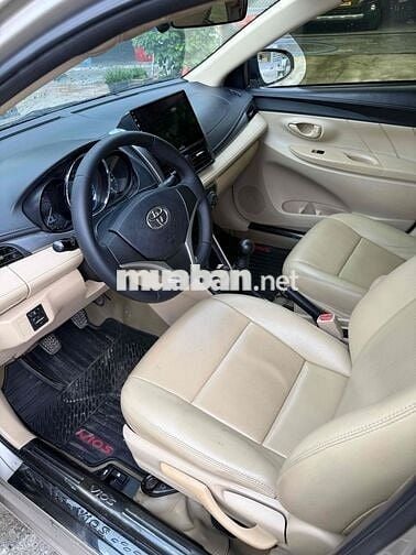 Toyota Vios 2017 Vàng cát máy zin225tr bao ra tên