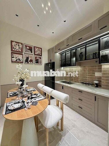Nhà Mới Sát Mặt Tiền, Đối Diện Vincom Phan Văn Trị.Sát Bình Thạnh