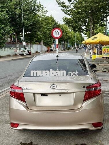 Toyota Vios 2017 Vàng cát máy zin225tr bao ra tên