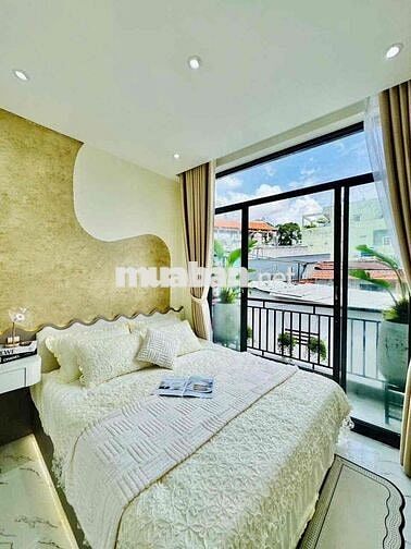 Nhà Mới Sát Mặt Tiền, Đối Diện Vincom Phan Văn Trị.Sát Bình Thạnh