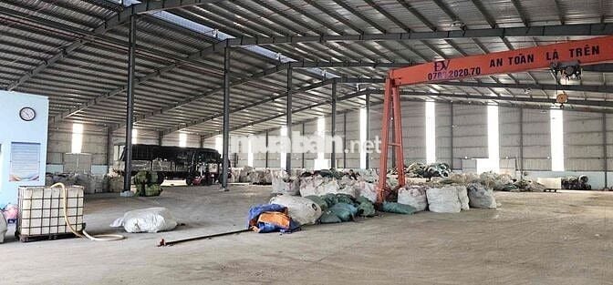CHO THUÊ CỤM 2 XƯỞNG LIỀN KỀ – GẦN 8.000m² đức hoà, Long An