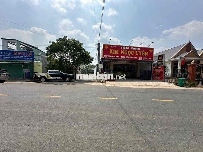 Đất thổ cư mặt tiền đường nhựa đội diện trường học An Linh