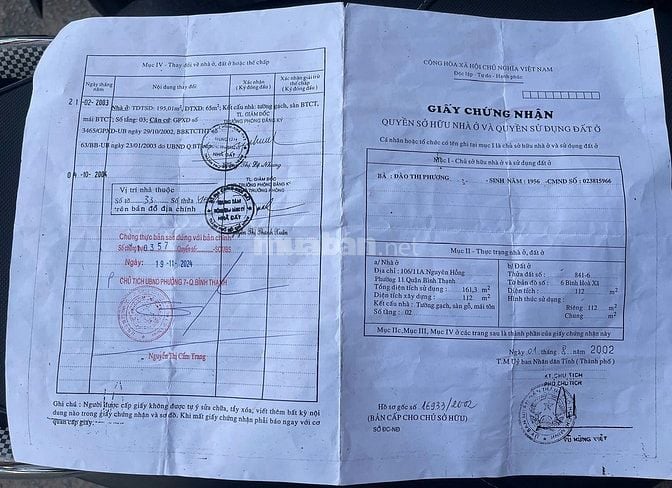 Bán nhà Nguyên Hồng, Bình thạnh, 3 tầng giá 11.5 tỷ