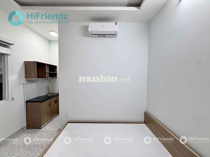 CHO THUÊ GẦN NGÃ TƯ PHÚ NHUẬN-CĂN HỘ FULL NT-BAN CÔNG CỬA SỔ TRỜI