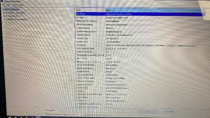 Laptop đã qua sử dụng, còn hoạt động tốt