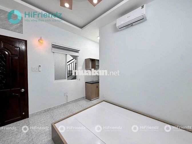 CHO THUÊ GẦN NGÃ TƯ PHÚ NHUẬN-CĂN HỘ FULL NT-BAN CÔNG CỬA SỔ TRỜI