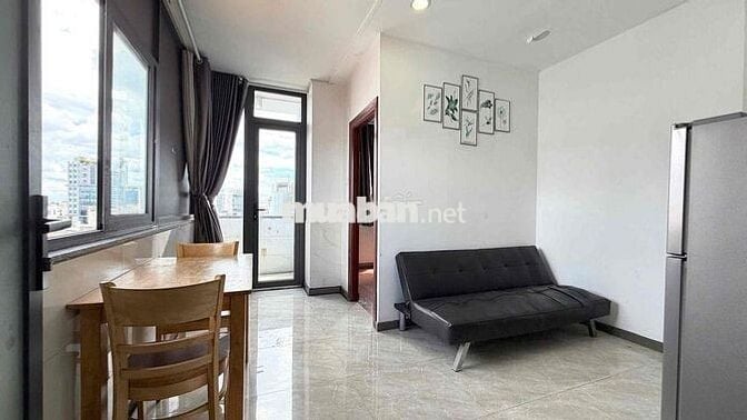 2PN 1PK 1PB 45m2 - Ban Công Cửa Sổ - Máy Giặt Riêng ngay Cộng Hoà