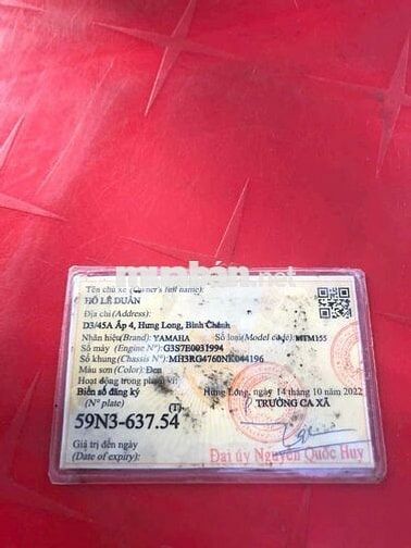 Yamaha MTM155 2022 Đen