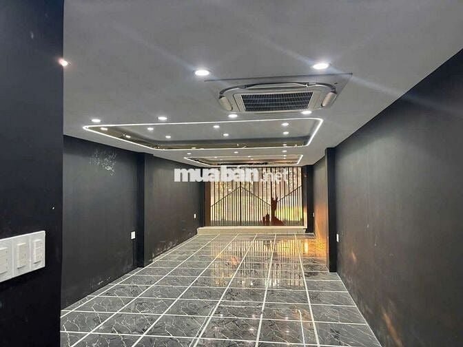 cho thuê toà nhà mặt tiền có thang máy+tầng hầm đường số 8 Gò Vấp 47tr