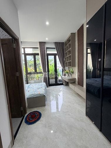nhà 3 mê 2 mặt tiền sau chợ Hoà Minh trần đình tri