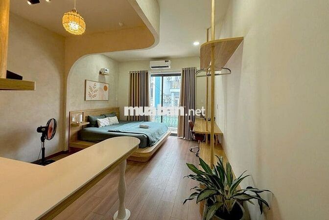 Phòng ban công tại Điện Biên Phủ - mới 100% - Gần ĐH Hutech, Ga Metro 