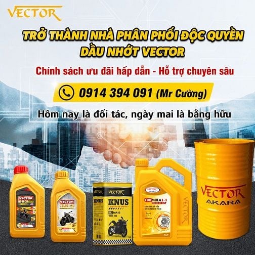Tìm NPP độc quyền dầu nhờn VECTOR cao cấp 