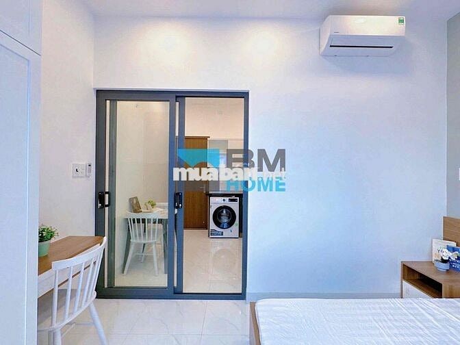 Mới 100% căn hộ 1pn full nội thất gần ngay Phạm Văn Đồng, đại học VLU