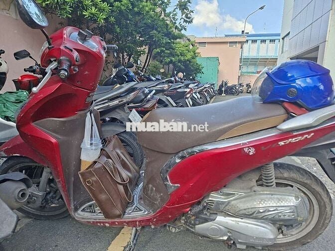 Honda Vision Smartkey màu Đỏ